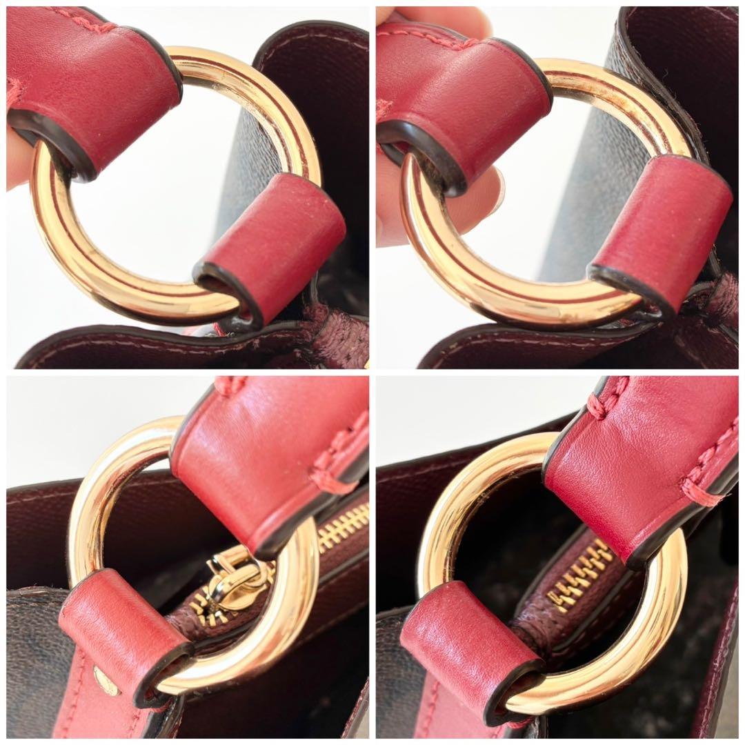 【新品】COACH スモール タウン バケット 2way ショルダーバッグ