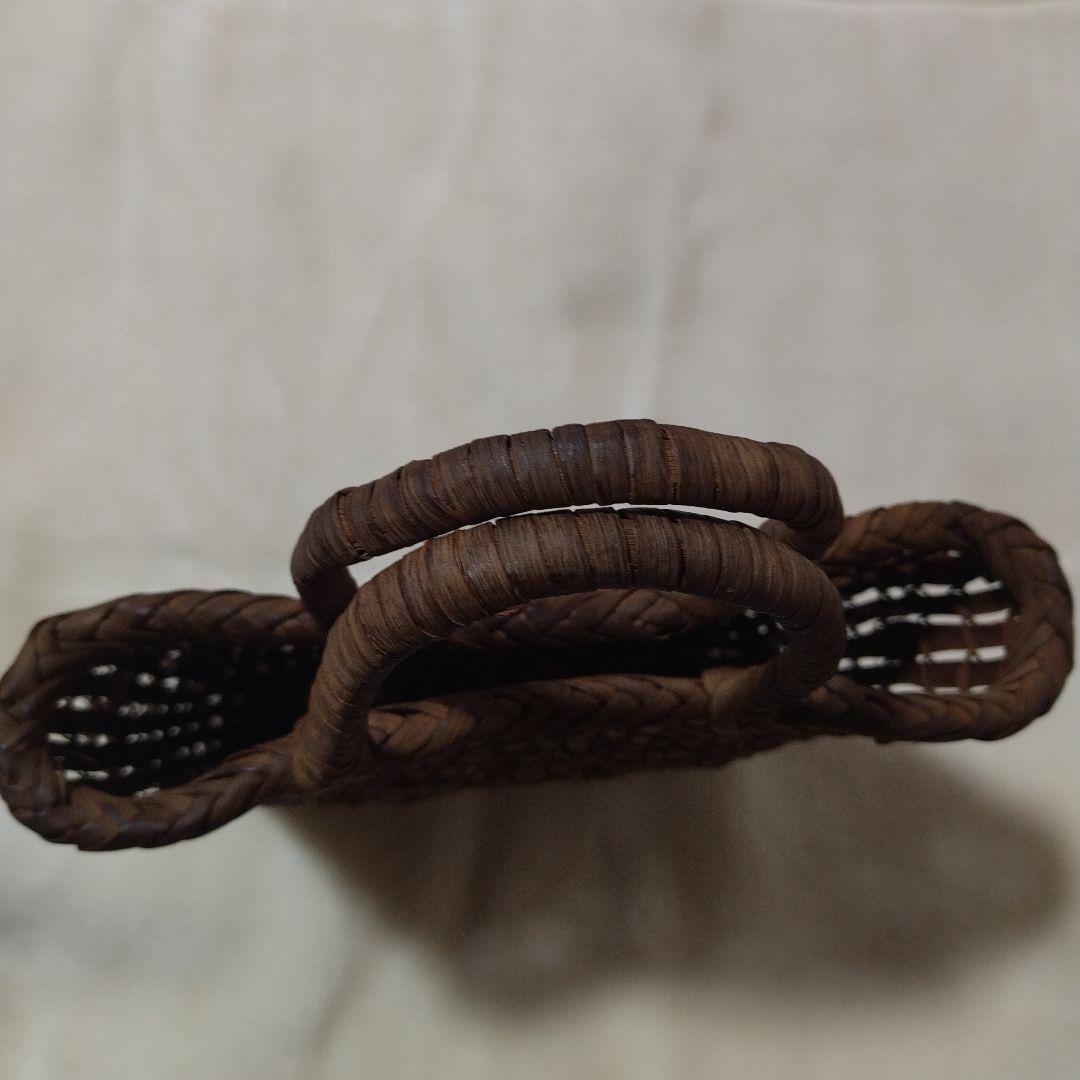 NICO　棚編み山葡萄のかごバッグ