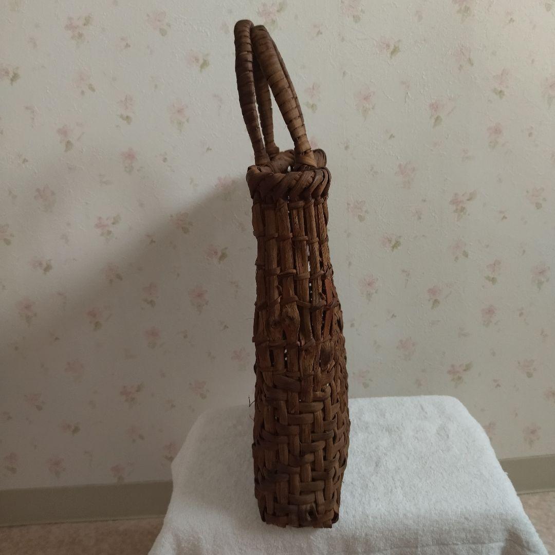 NICO　棚編み山葡萄のかごバッグ