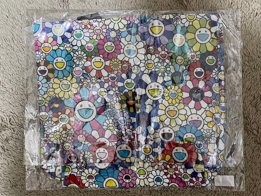 Multi-color Flowers Tote Bag トートバッグ　村上隆