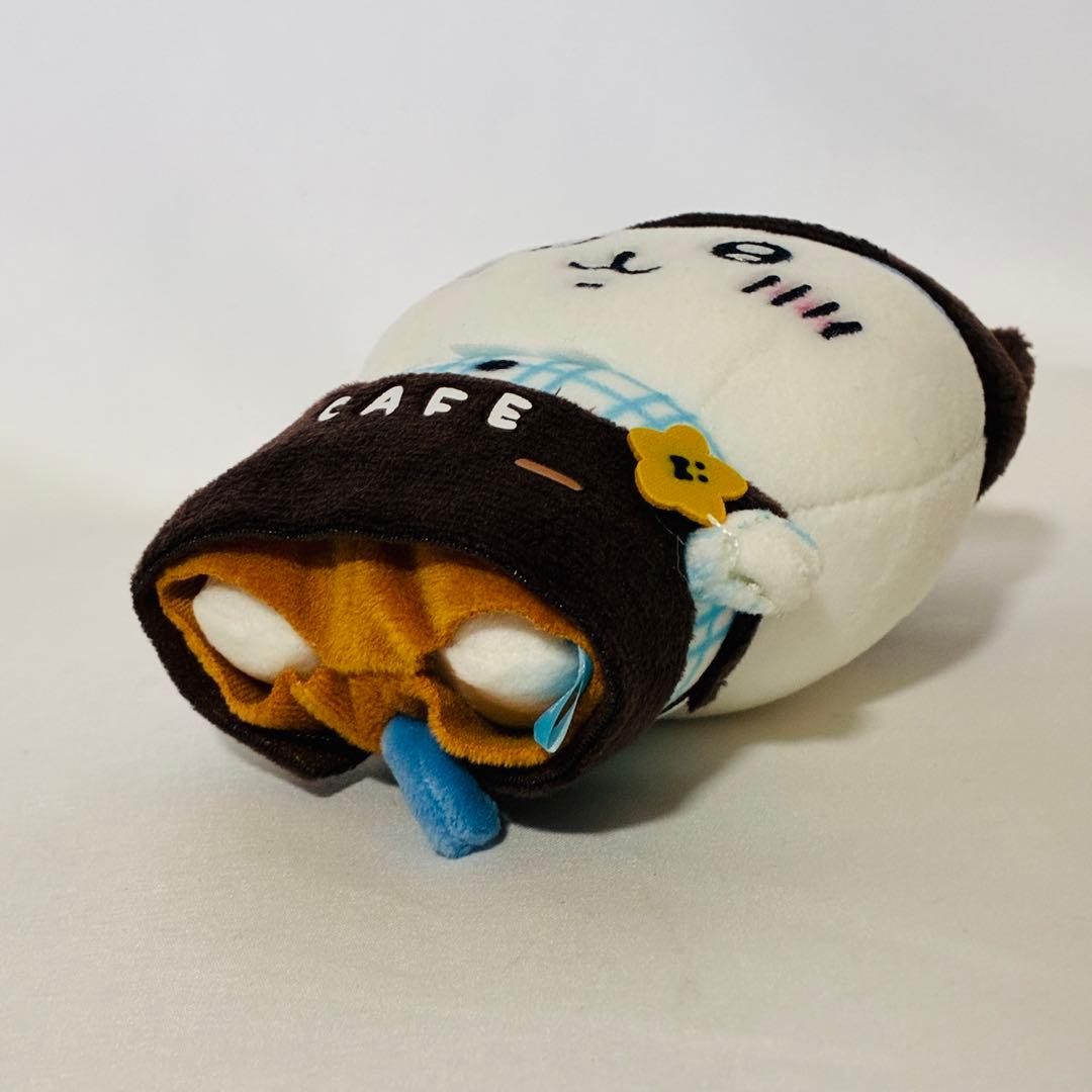 ちいかわ カフェの店員さんマスコット（ハチワレ）