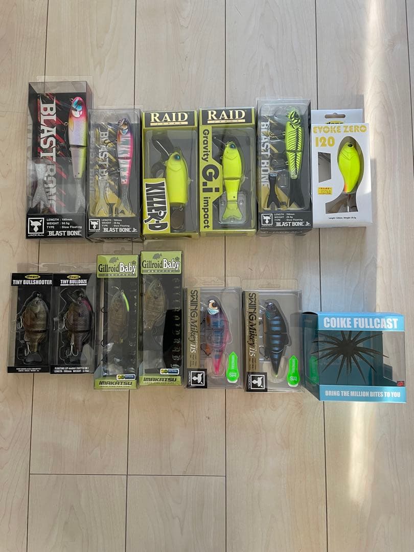 バス釣りルアーまとめ売り