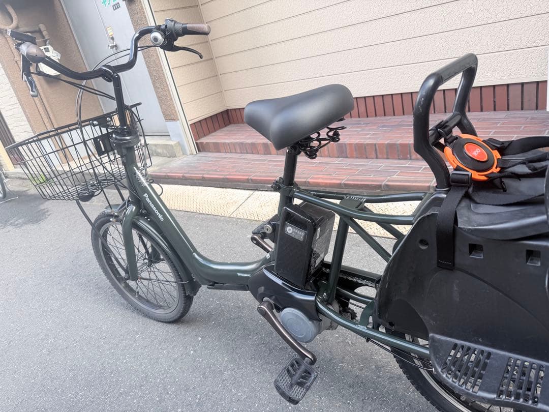 大阪府　子供乗せ　パナソニック　 電動アシスト自転車 チャイルドシート付き