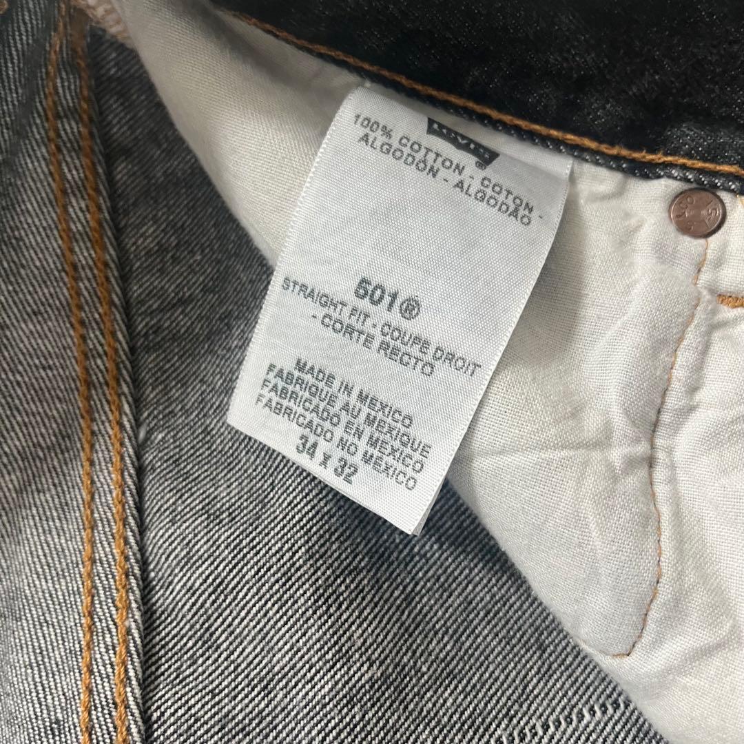 Levi’s 501XX ブラックデニム W34 L32 メキシコ製 リーバイス