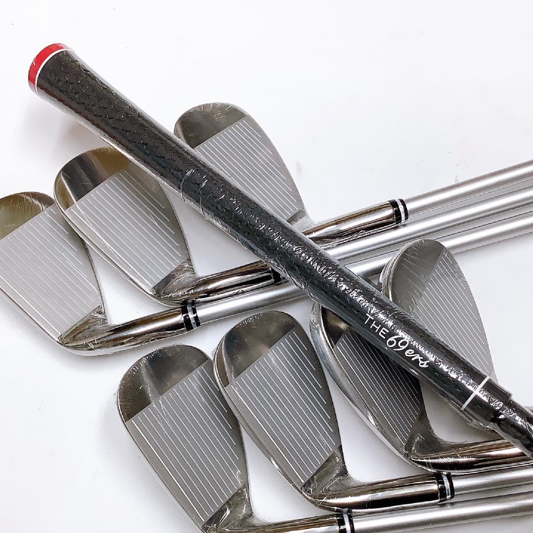 【新品未使用】＃５～PW，AW，SW　８本組　(Ｒ)　アイアンセット