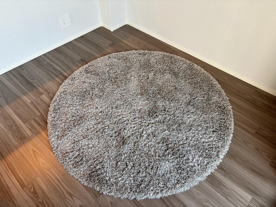 展示品 / シャギーラグ / 丸型 / ラグマット / φ1600㎜