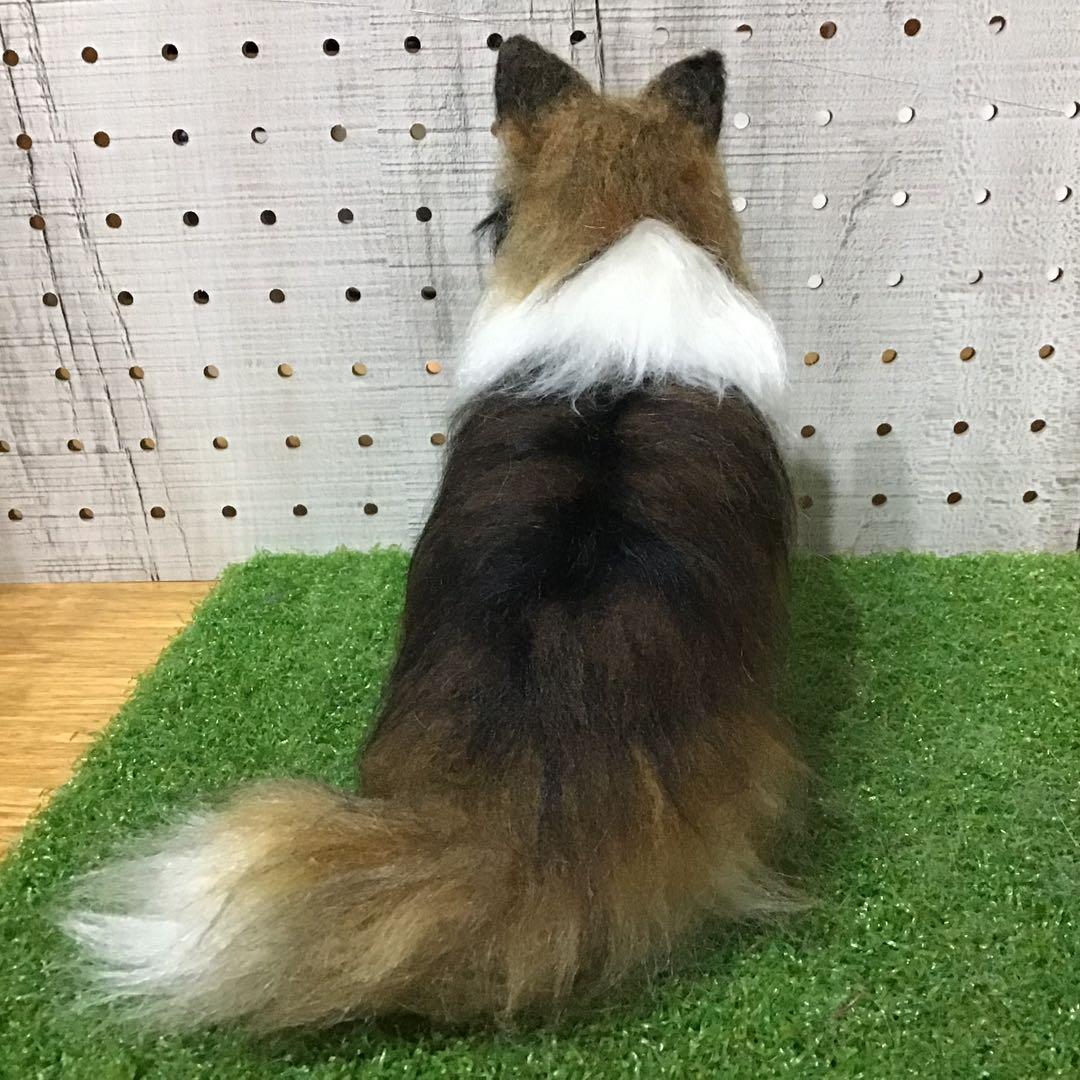 【渡辺様ご予約品】シェットランドシープドッグ（お座りポーズ）