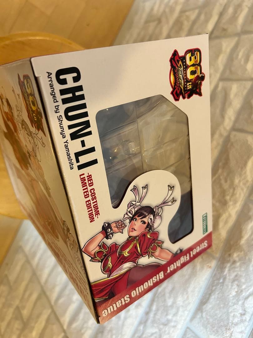 ストリートファイター 30周年記念 春麗 赤 レッド 限定フィギュア