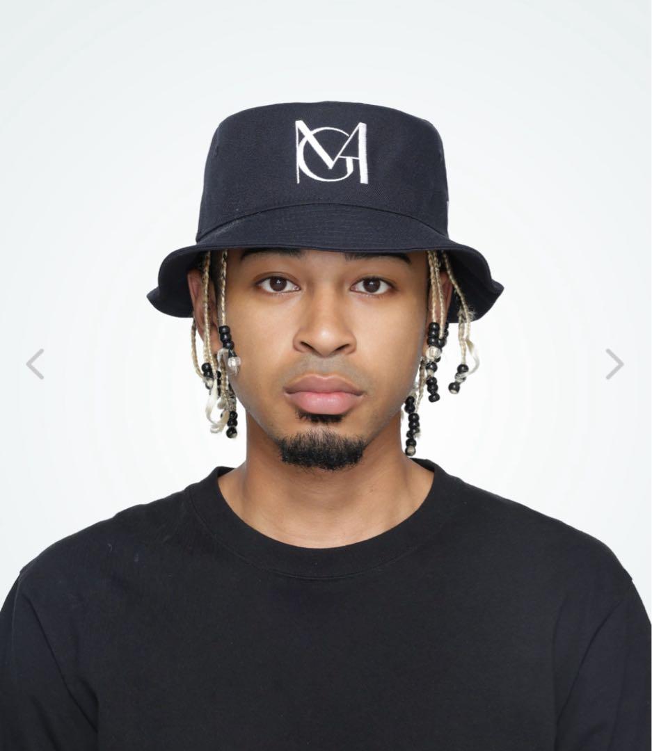 ミセスx NEW ERA BUCKET01 MGA LOGO HAT NAVY