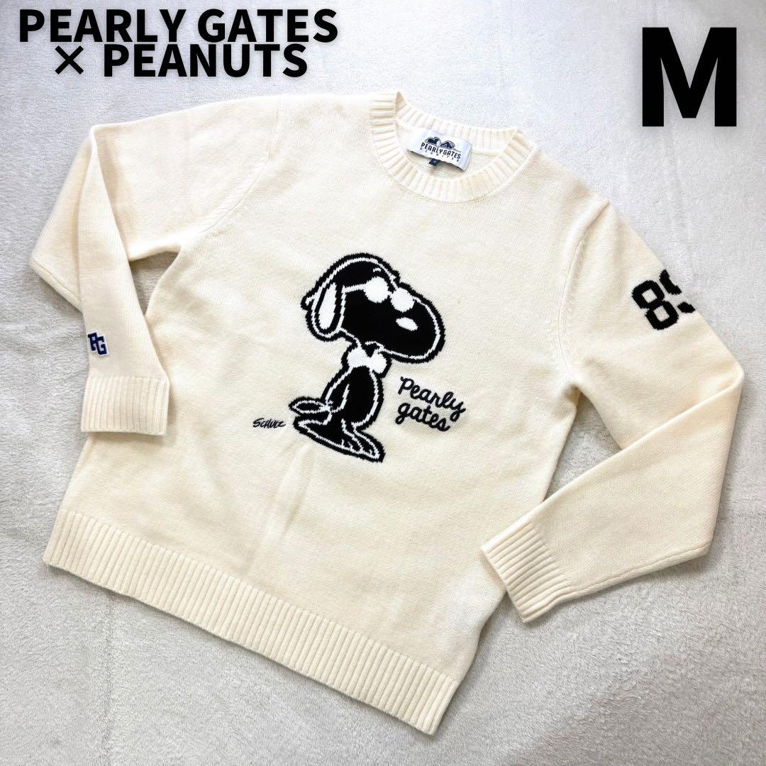 PEARLY GATES × PEANUTS クルーネックニット　サイズ4