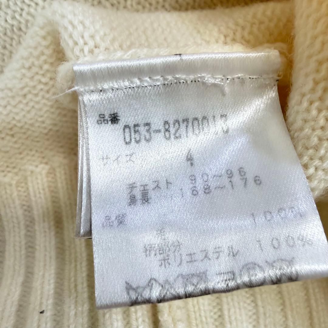 PEARLY GATES × PEANUTS クルーネックニット　サイズ4