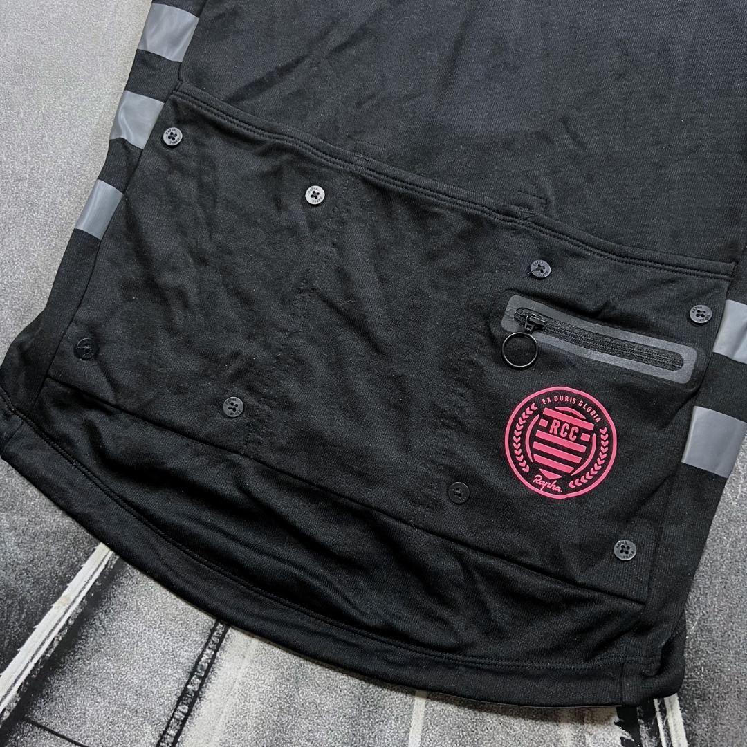 Rapha メンズ RCC クラシック ジャージ Sサイズ 半袖 ブラック