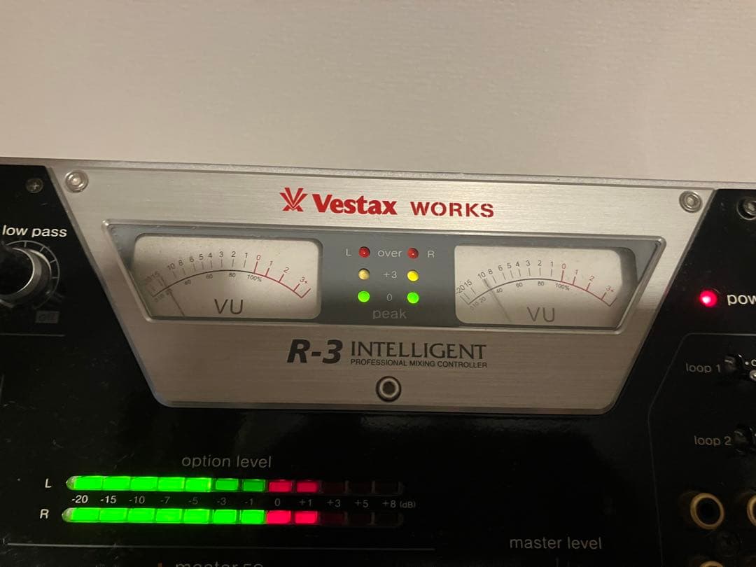 【極希少・完動品】Vestax R-3 DJ Mixer 名機 生産数300台