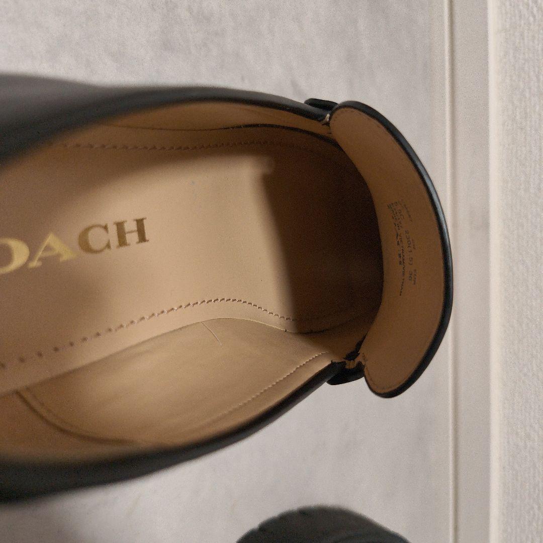 COACH ルーシー 厚底ローファー 22.5cm