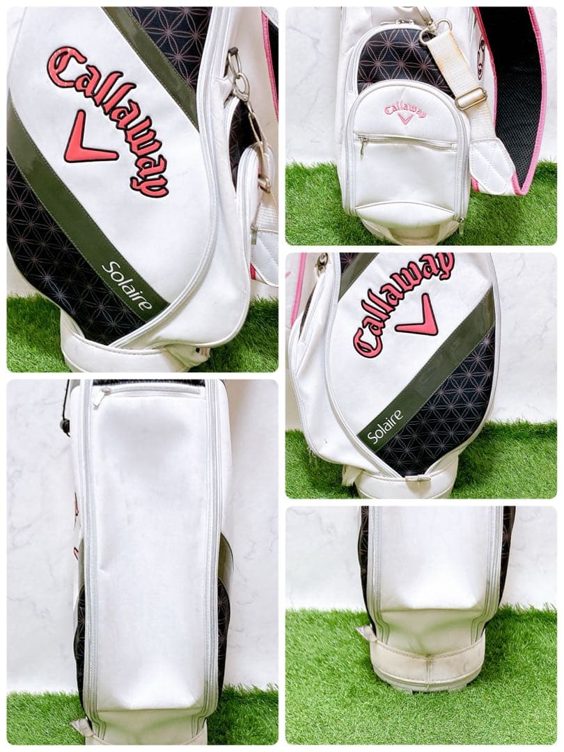 3 初心者オススメ　ゴルフクラブセット　レディース　バッグ　キャロウェイ