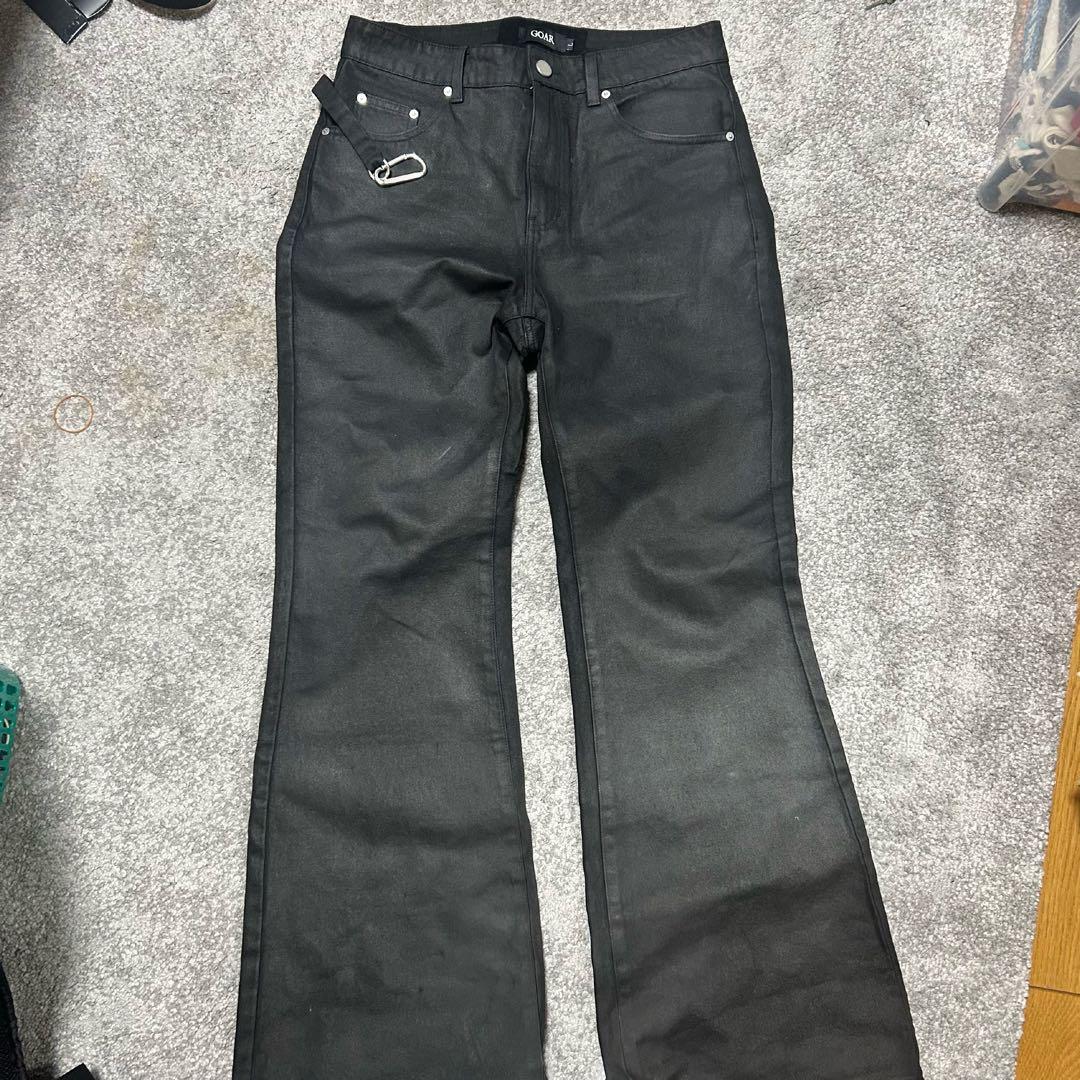 d*t様 goar.archive strapped pants L フレアデニ