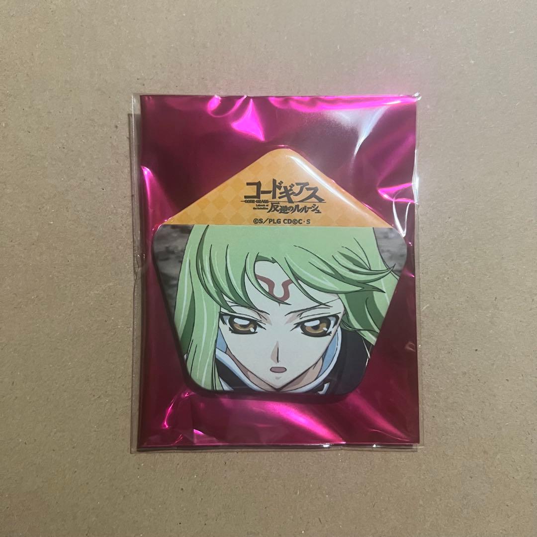 コードギアス パブロ ルルーシュ生誕記念コラボ缶バッジ C.C.