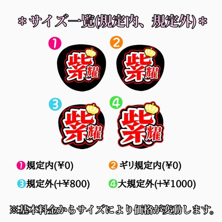 うちわ文字　オーダー　団扇屋さん