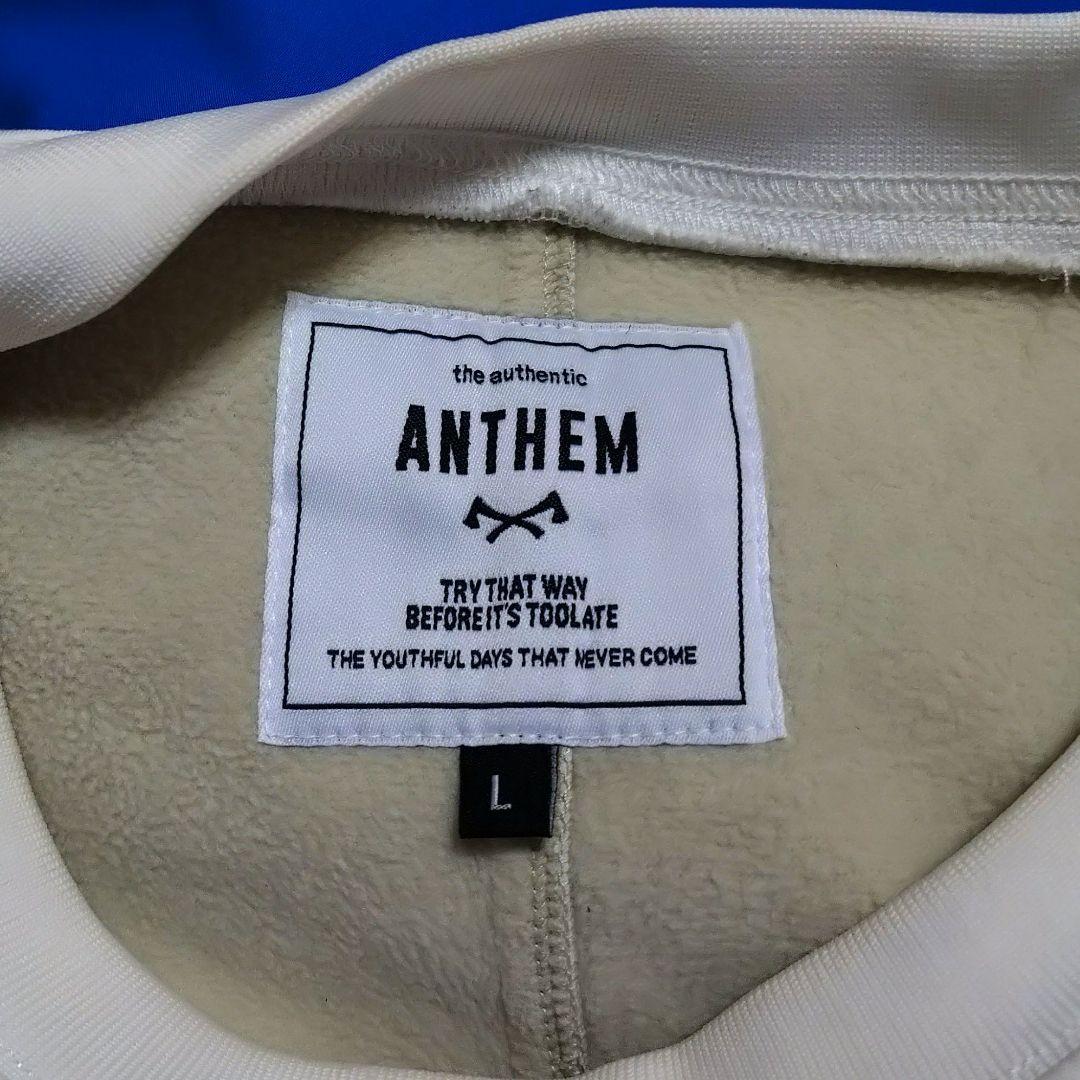 アンセム（ANTHEM）スノーボードウェア　クルーネック　Lサイズ