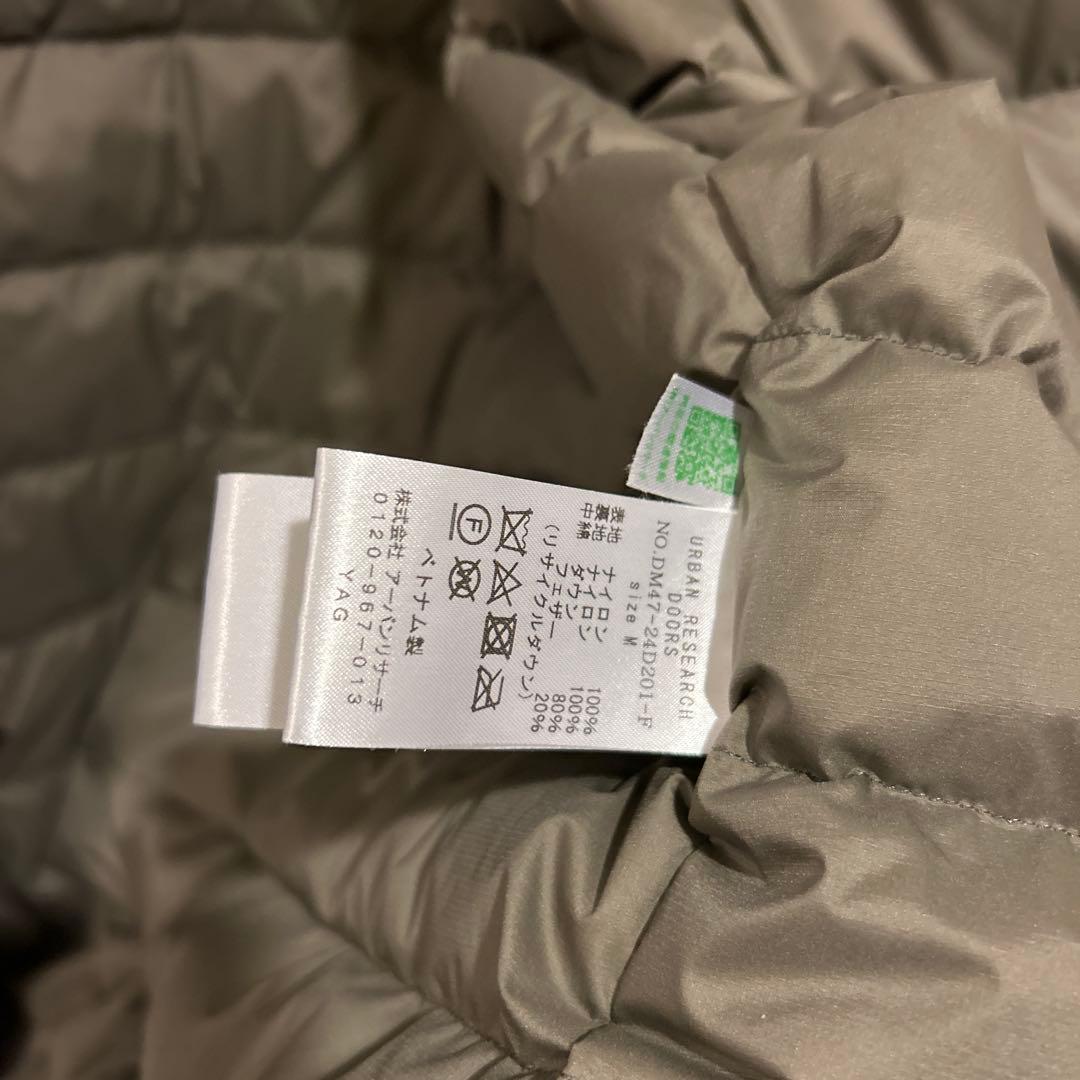NANGA × URBAN RESEARCH DOORS ダウンジャケット