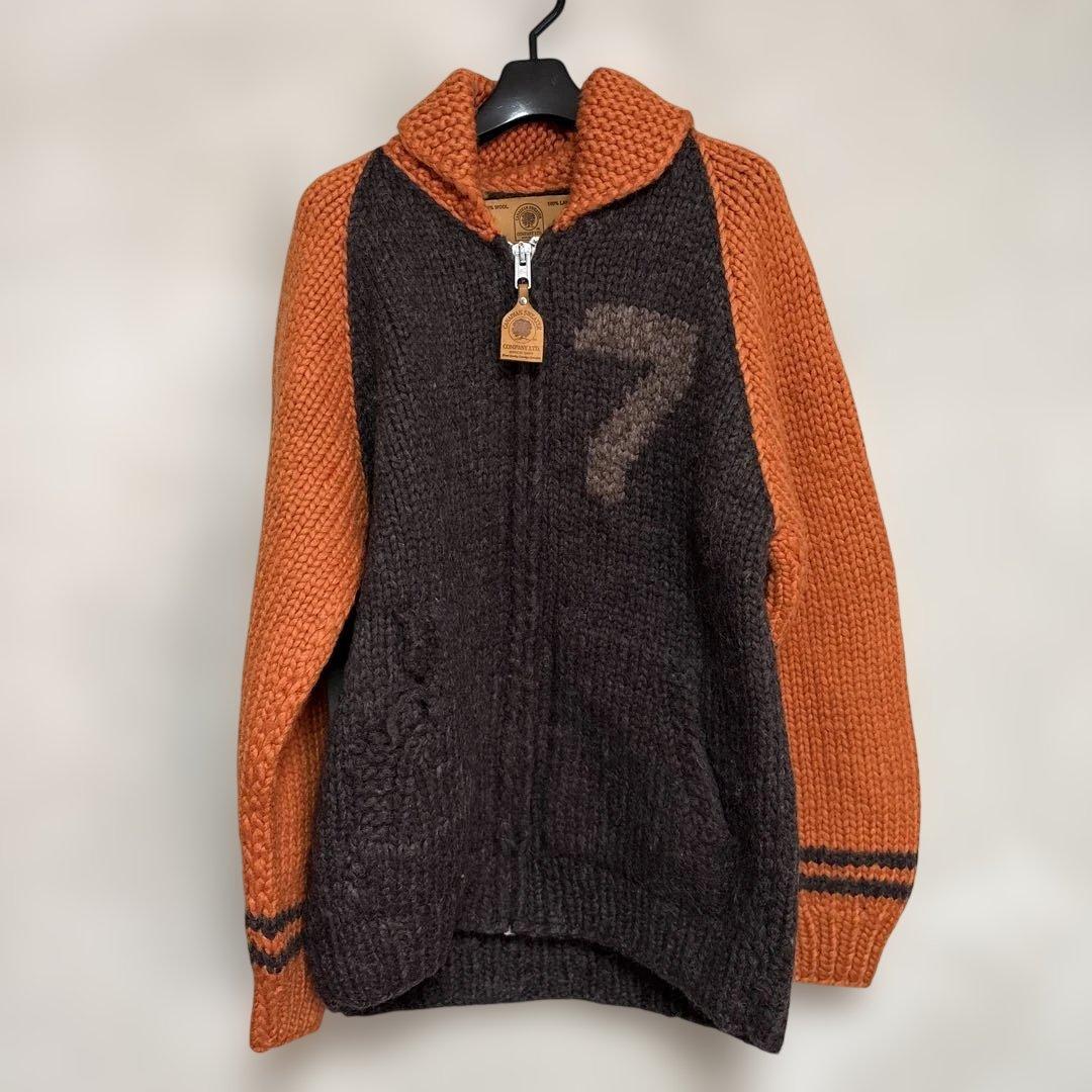 本日限Stussyステューシーcanadian sweaterカウチンニッチ希少