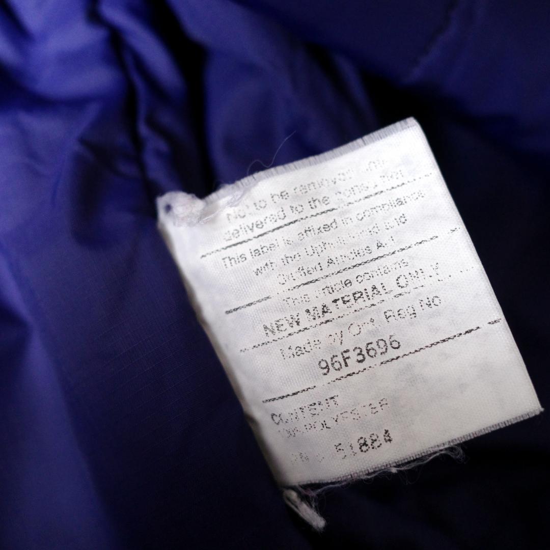 f*9様 【希少】2004年製 パタゴニア パフボールベスト ブルー XL ビン