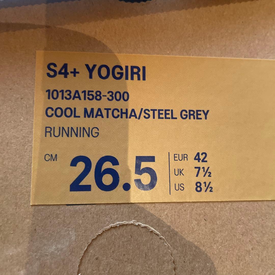 走行少　美品　S4+ YOGIRI 26.5㎝　arics