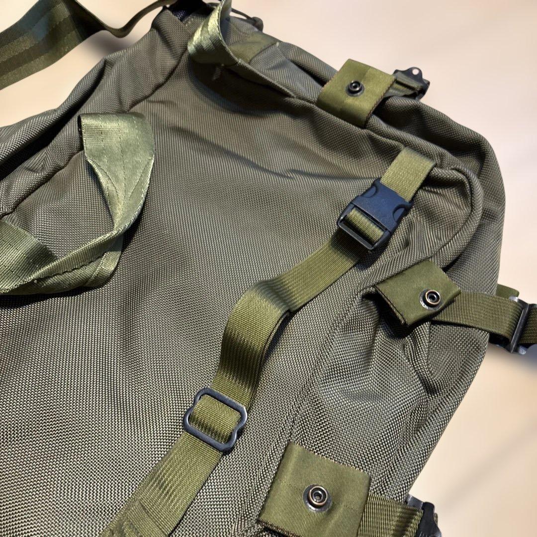 BRIEFING オリーブグリーン メッセンジャーバッグ カーキ