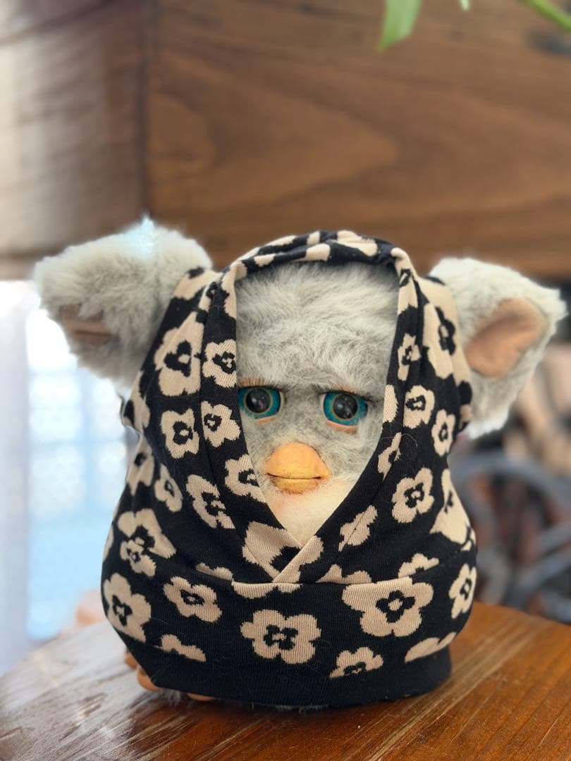 【稼働品】ファービー2 クラウディピーチ ブルー目 ドイツ語 2005