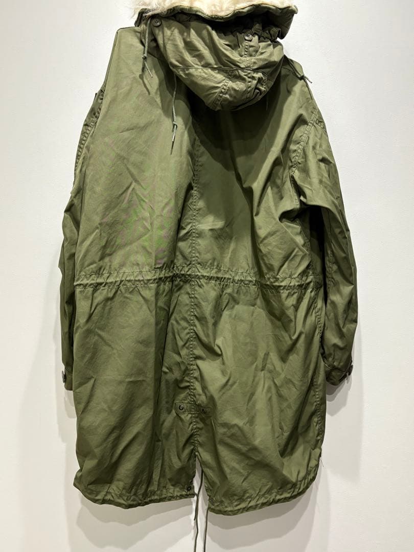 yomogi初期アルミジップ　フィッシュテールパーカーモッズコート