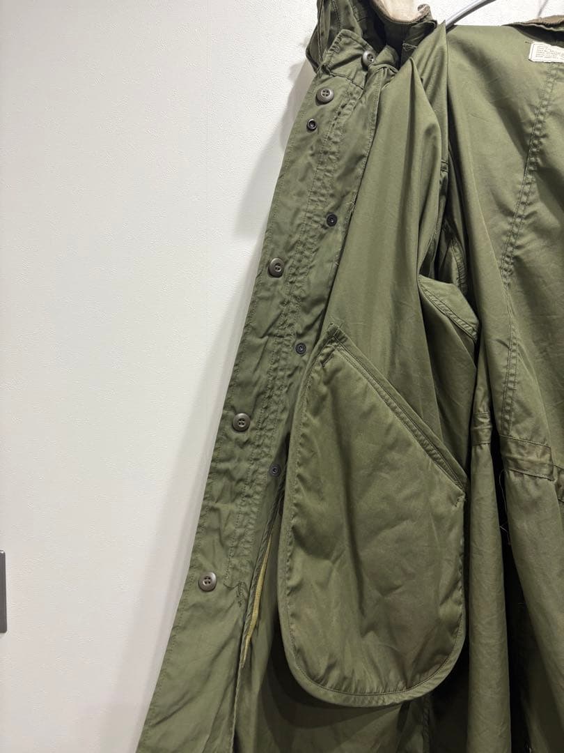 yomogi初期アルミジップ　フィッシュテールパーカーモッズコート