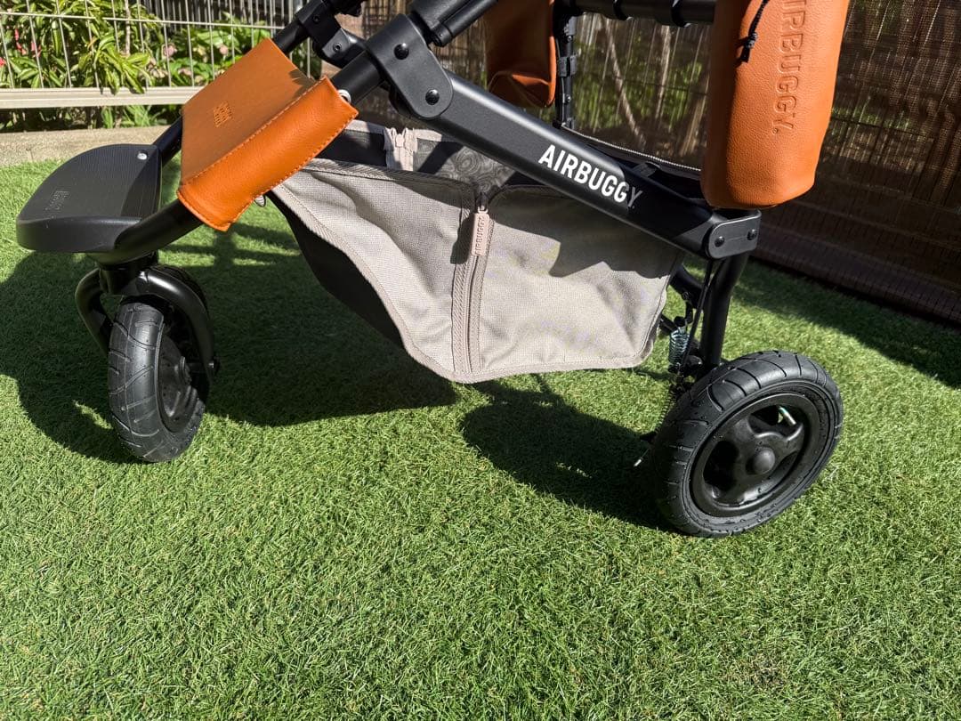 AIRBUGGY DOME3 ラージサイズ　イエロー/グレー