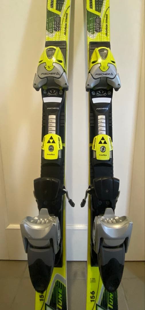 フィッシャー156㎝板、ビンディングセット