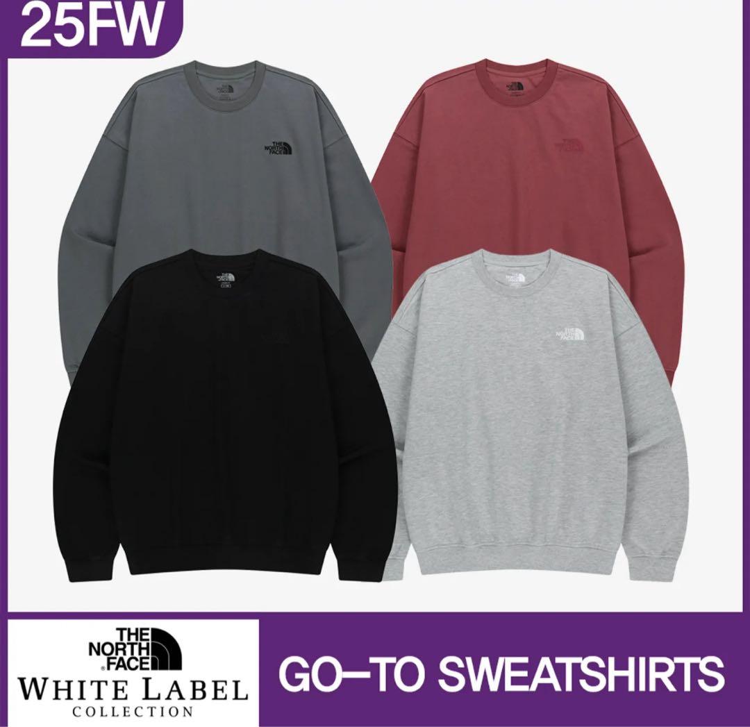 25AW THE NORTH FACE GO-TO SWEATSHIRTS グレ