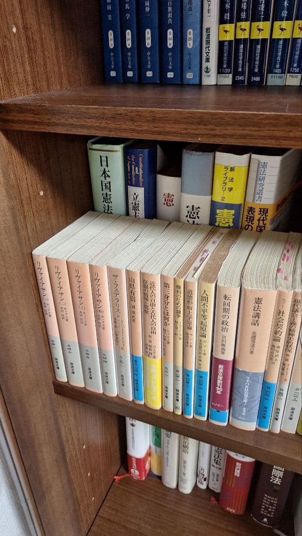 ガラス扉付き本棚 ブラウン 120×80×32