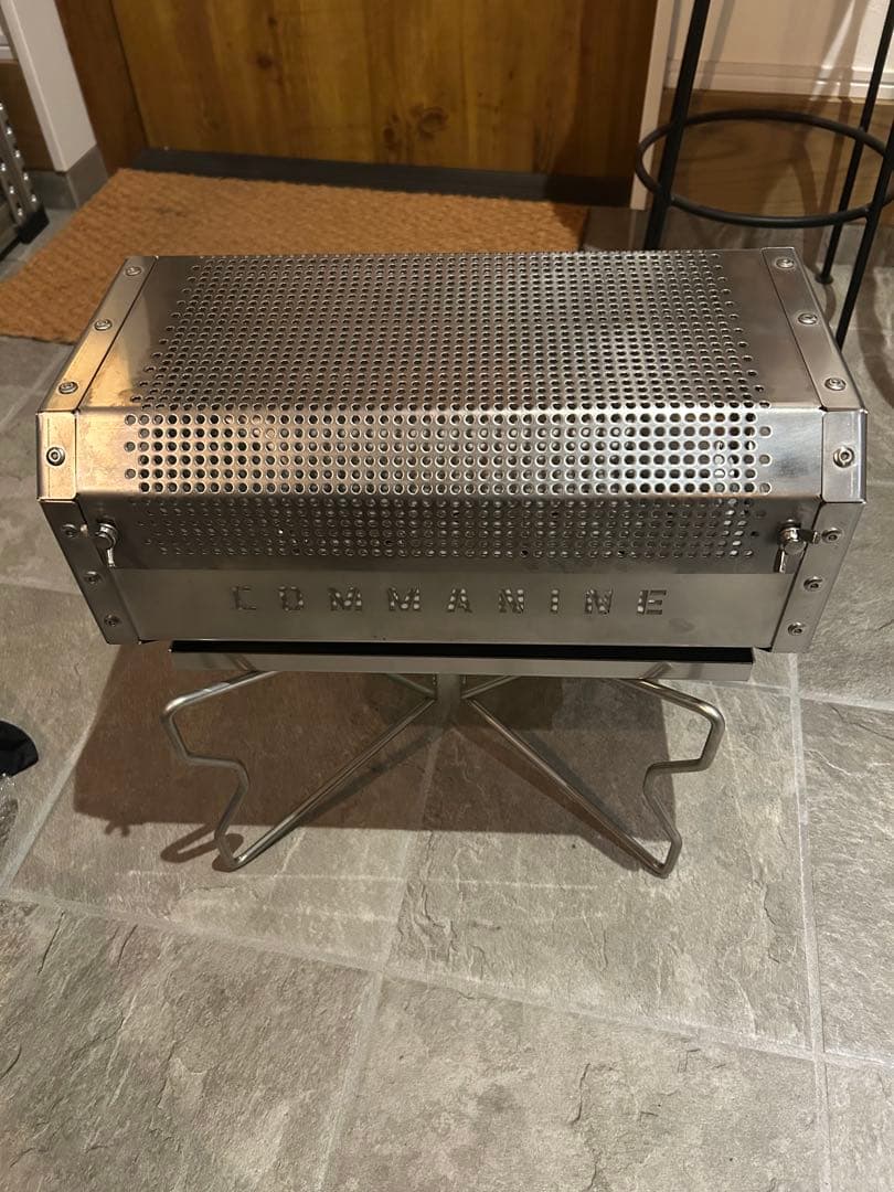 COMMA NINE 焚き火台 mountpelee（モンフレ）　スタンド付き