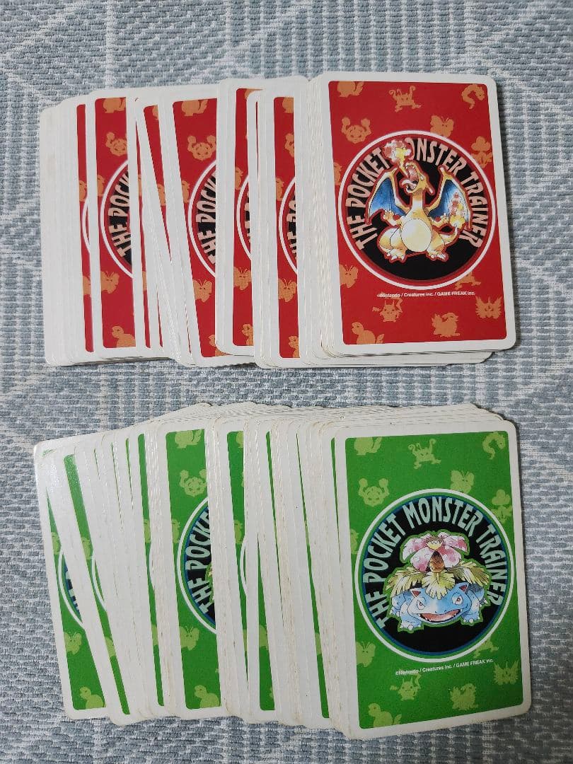 ポケモン　トランプセット 　赤緑　欠損なし