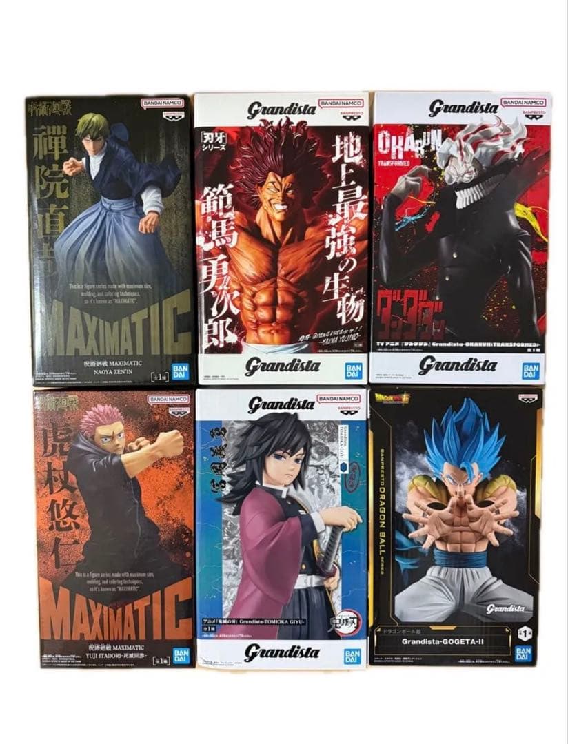 Grandista MAXIMATIC フィギュア 6体セット