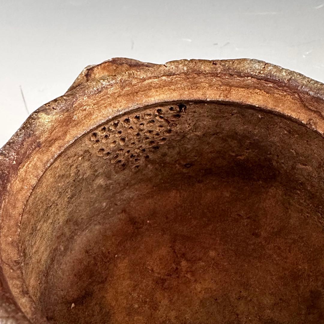 煎茶道具　備前焼　宝瓶　森宝山　陶芸　急須　骨董　アンティーク　煎茶器