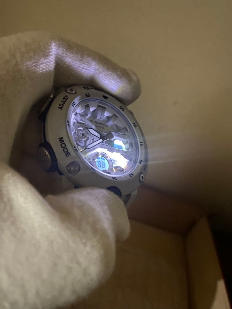 【 電池新品　美品 】GA-2000S-7AJFカーボンコアガード