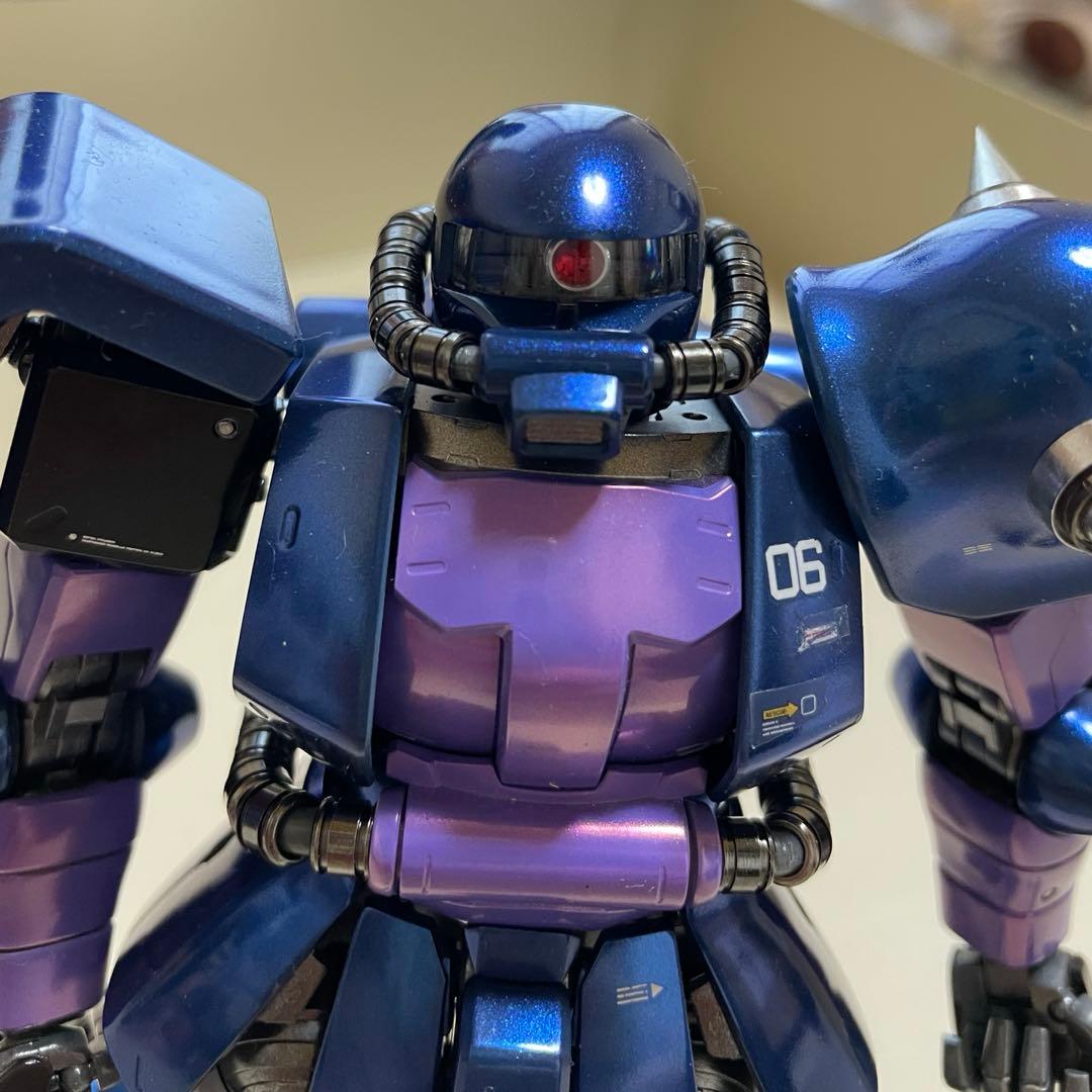 【オリジナル塗装、完成品】ザクII 黒い三連星仕様 Ver.2.0