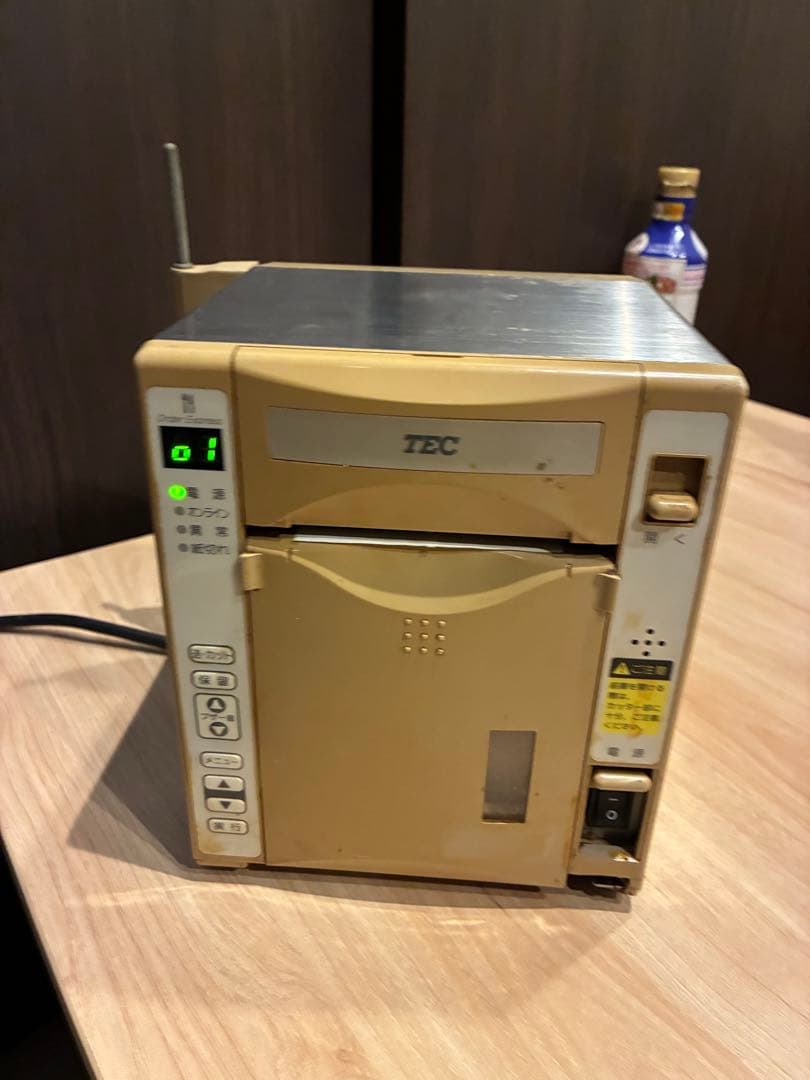 TEC東芝テックプリンタ KCP-100 4台セット ジャンク 電源コードなし