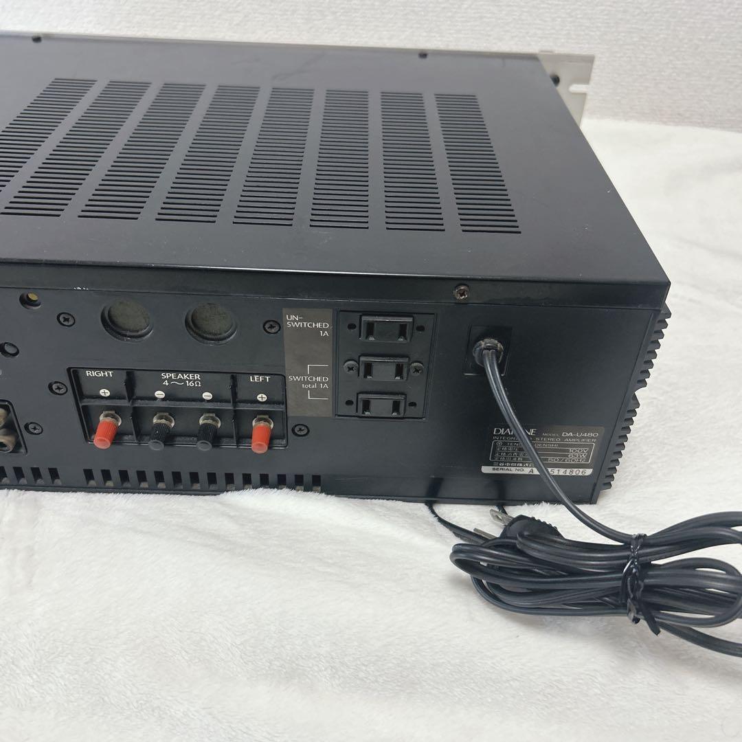 ✨動作品✨レア名機✨DIATONE DA-U480 アンプ　プリメインアンプ