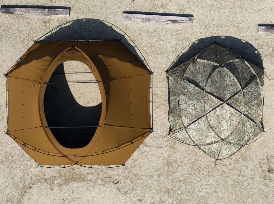 LOG Patio TFS × neru design works テント