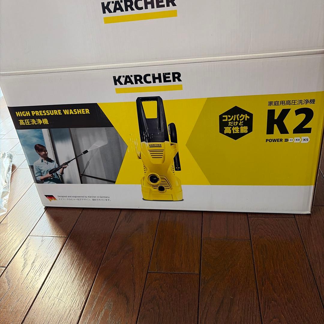 新品未使用　KARCHER 高圧洗浄機 K2