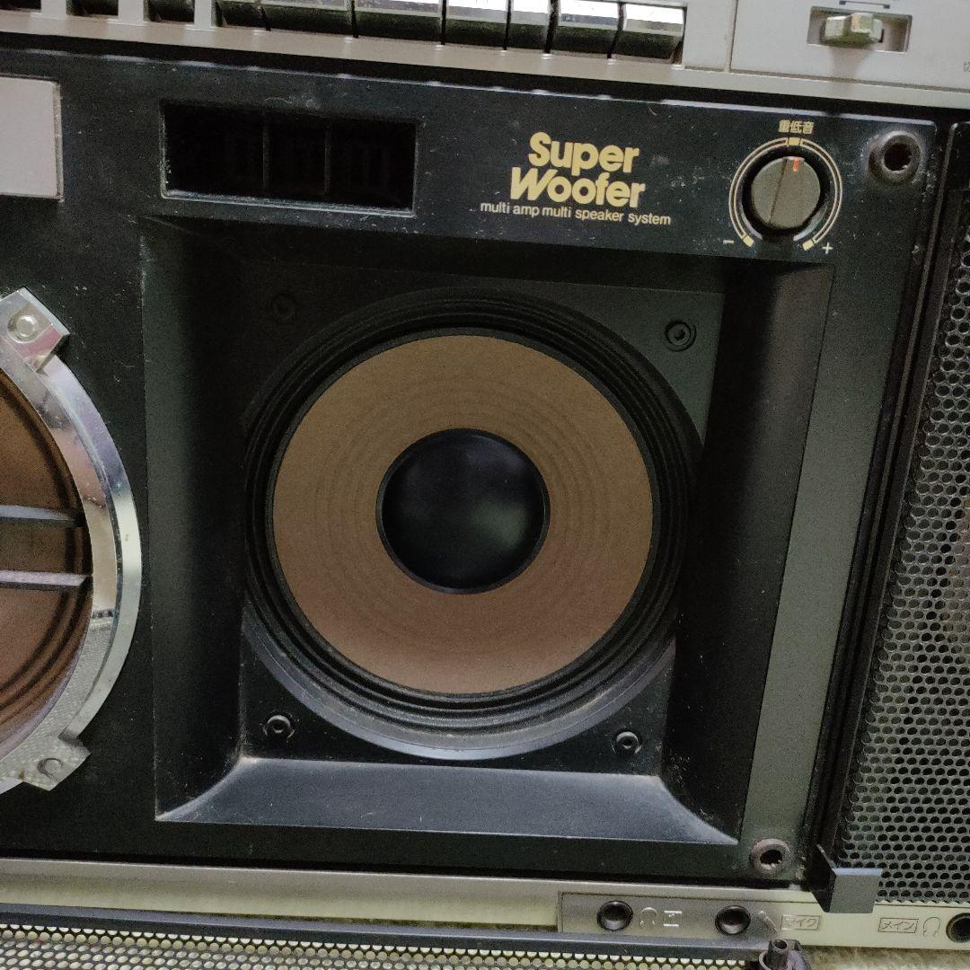 ジャンク品 SHARPシャープ THE SEARCHER-WGF-909ラジカセ