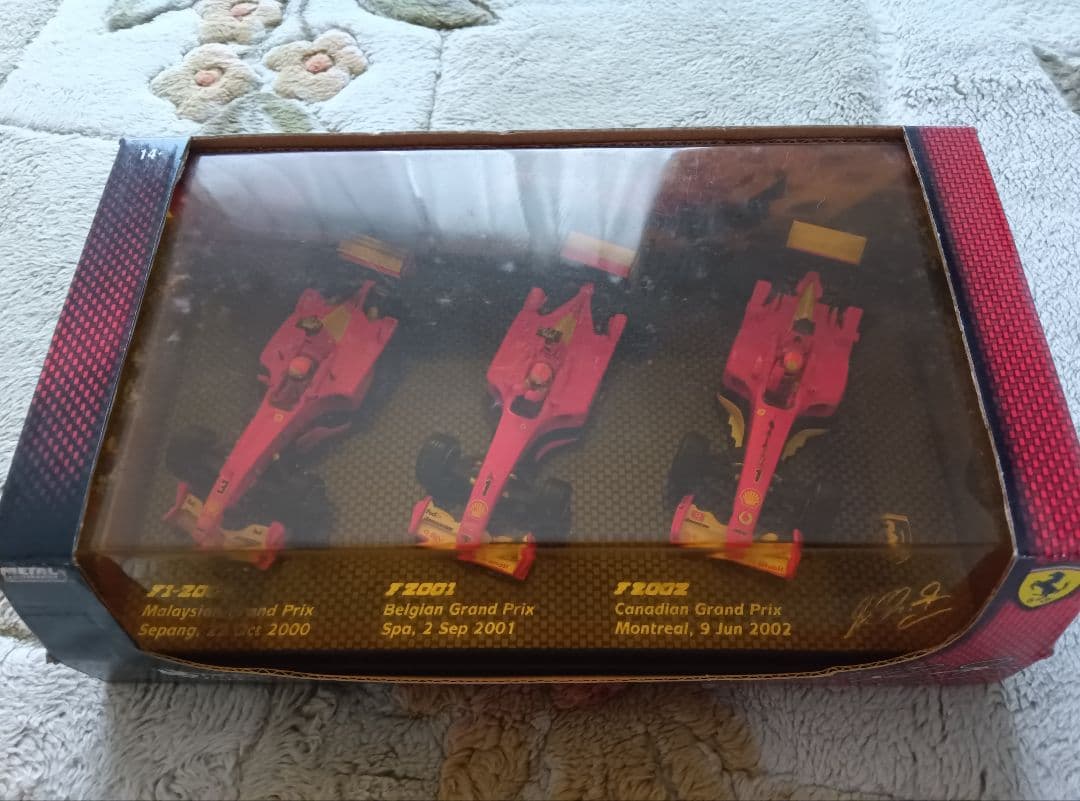 マテル　1/43 フェラーリ　シューマッハチャンピオンセット　F1-2000 他