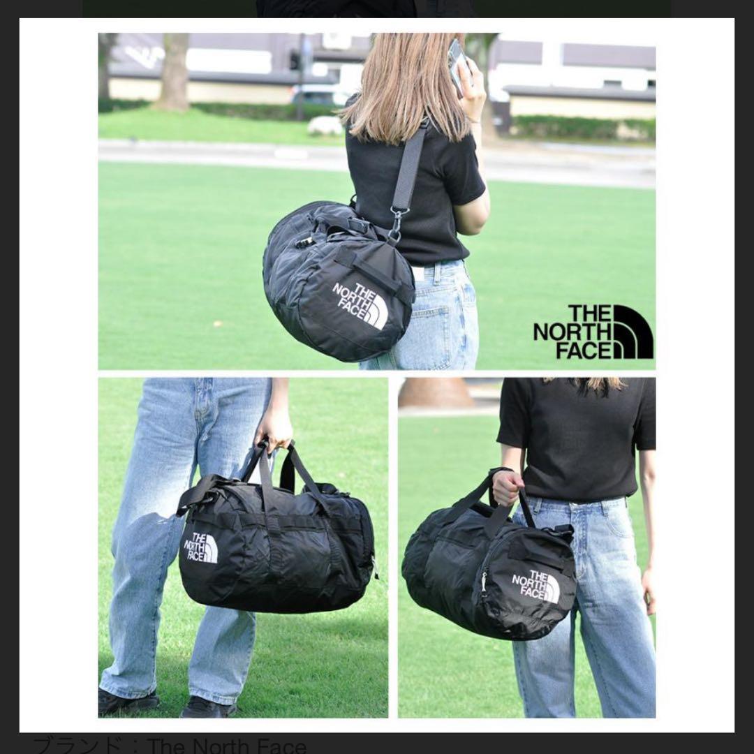 新品未使用タグ付き　ノースフェイス　キッズナイロンダッフル30 ブラック