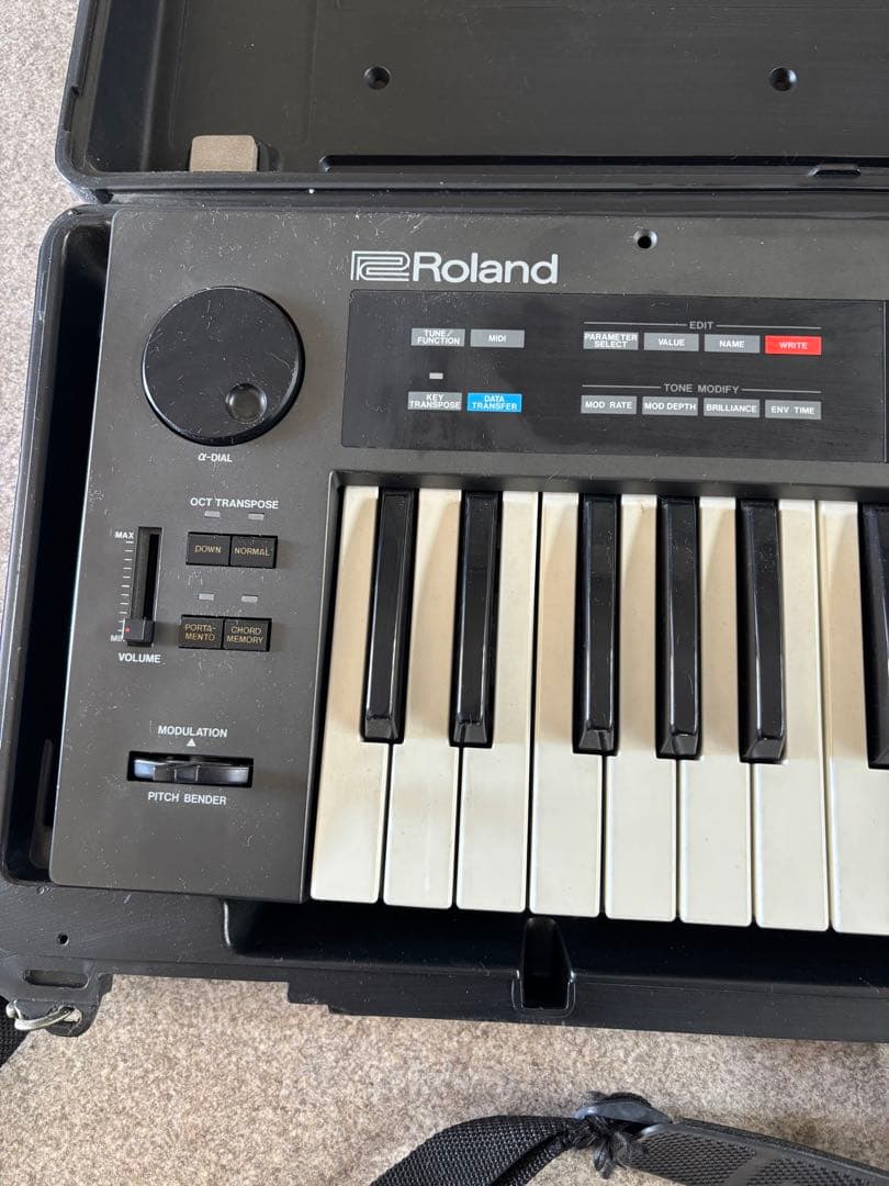 Roland JUNO-1 キーボード