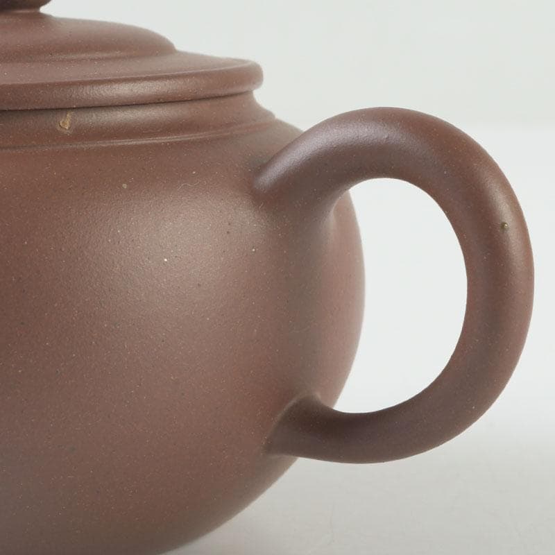 中国　紫砂　朱泥　急須　茶壷　在銘　V　9605